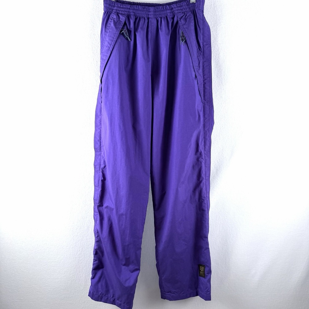 VTG Helly Hansen Helly Tech Waterproof Full Zip Rain Snow Wear Over Pants Sz S